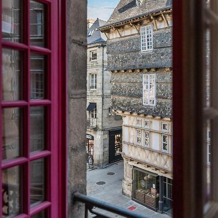 Ferienwohnung Agreable Studio En Plein Coeur De Quimper Exterior foto