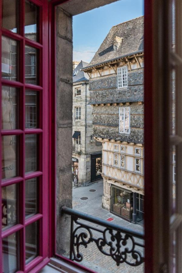 Ferienwohnung Agreable Studio En Plein Coeur De Quimper Exterior foto