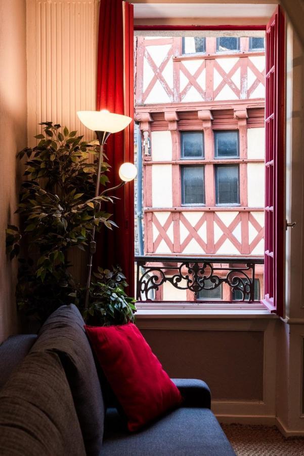 Ferienwohnung Agreable Studio En Plein Coeur De Quimper Exterior foto